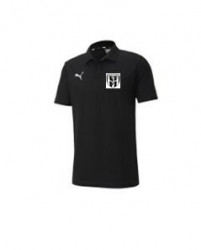 Polo noir Adulte Homme