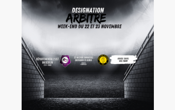 désignation arbitre