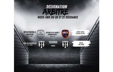 désignation arbitre