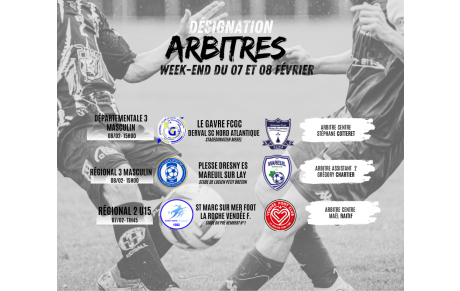 désignation arbitre