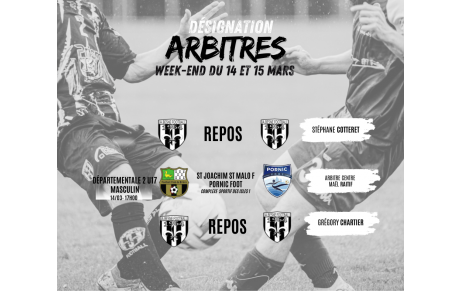 désignation arbitre