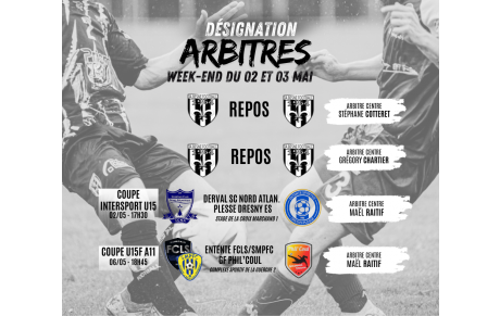 désignation arbitre