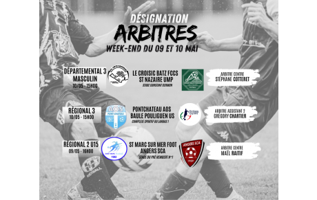 désignation arbitre