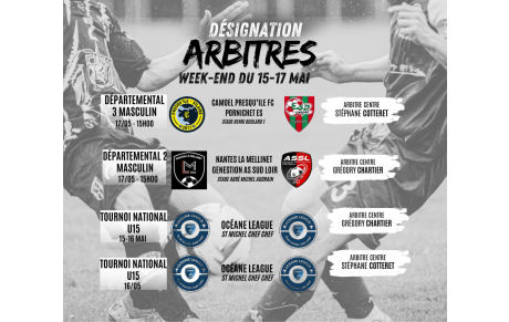 désignation arbitre